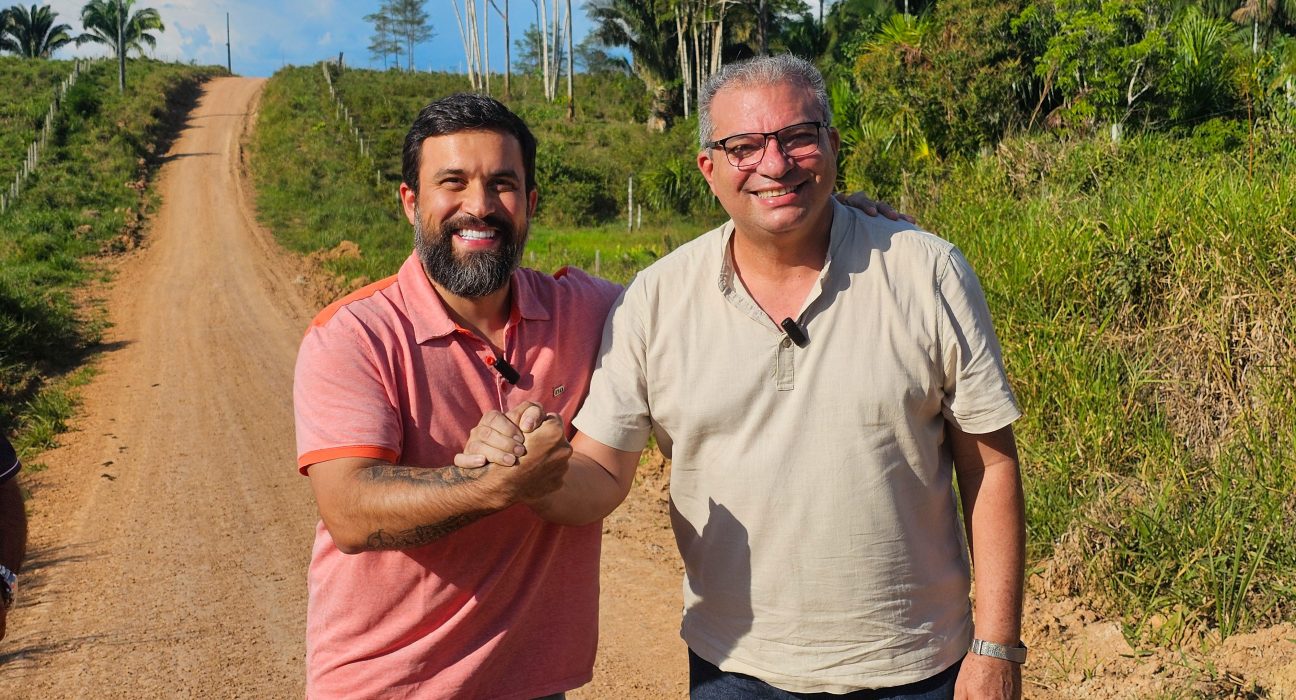 Deputado Dr. George Lins visita ramal que liga Envira ao Rio Jurupari e reforça compromisso com o desenvolvimento regional